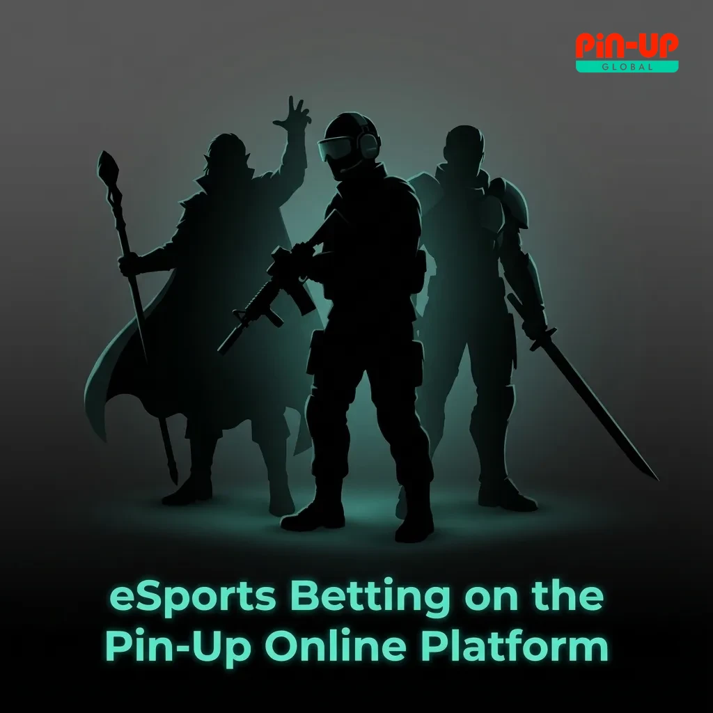 Pin-Up eSports betting interface showing Dota 2, CS 2, StarCraft and League of Legends match odds and markets