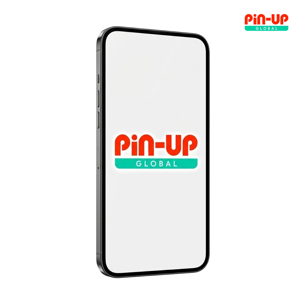 Smartphone screen showing the legal Pin-Up India app download page with 125% welcome bonus up to ₹25,000 displayed