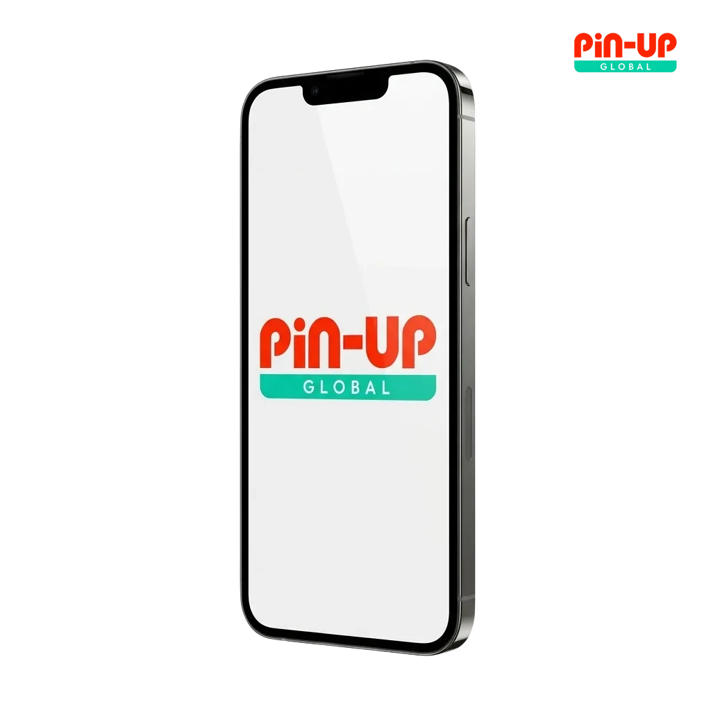 Pin-Up iOS app screen on iPhone showing cricket betting and casino games for real money play in India