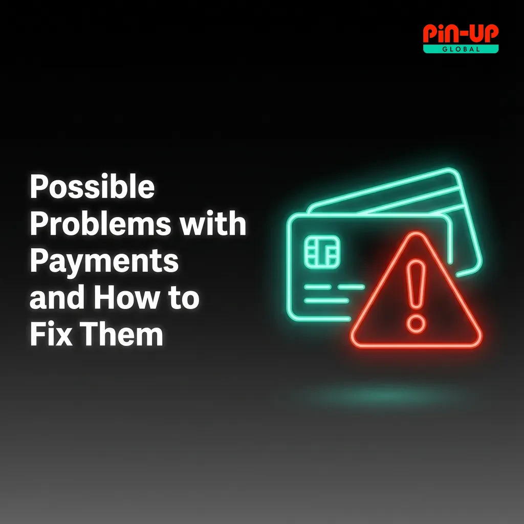 Infographic listing common payment issues—deposit delays, failed UPI, pending withdrawals, declined cards, wrong crypto network—and fixes