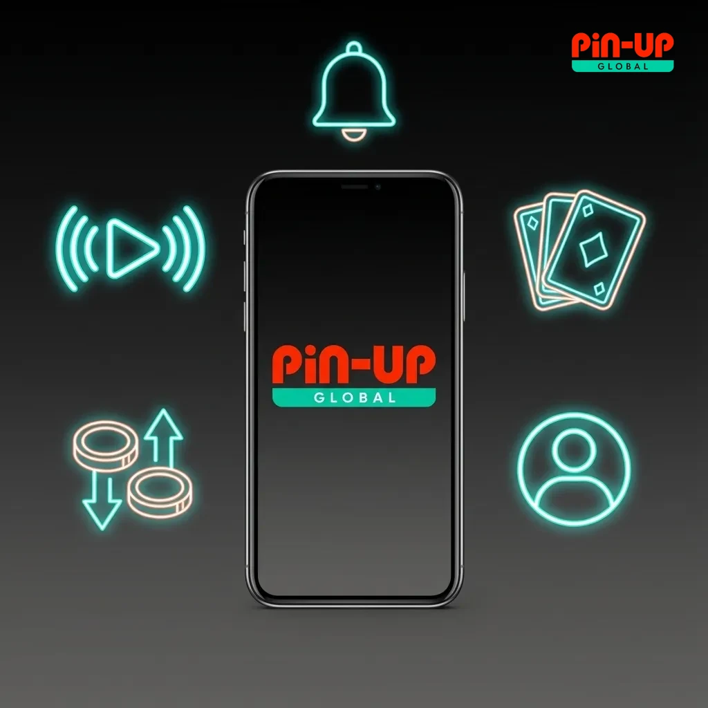 Indian user holding iPhone with Pin‑Up app, showing rupee balance, sports bets, slots, and welcome bonus banner